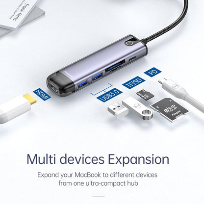 Mcdodo 6 in 1 Multi function Expand Adapter