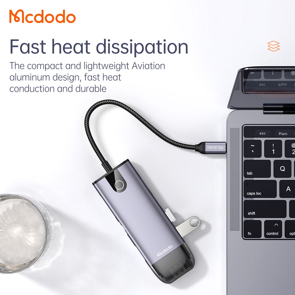 Mcdodo USB C Hub Adapter 10 in 1 Type C Hub