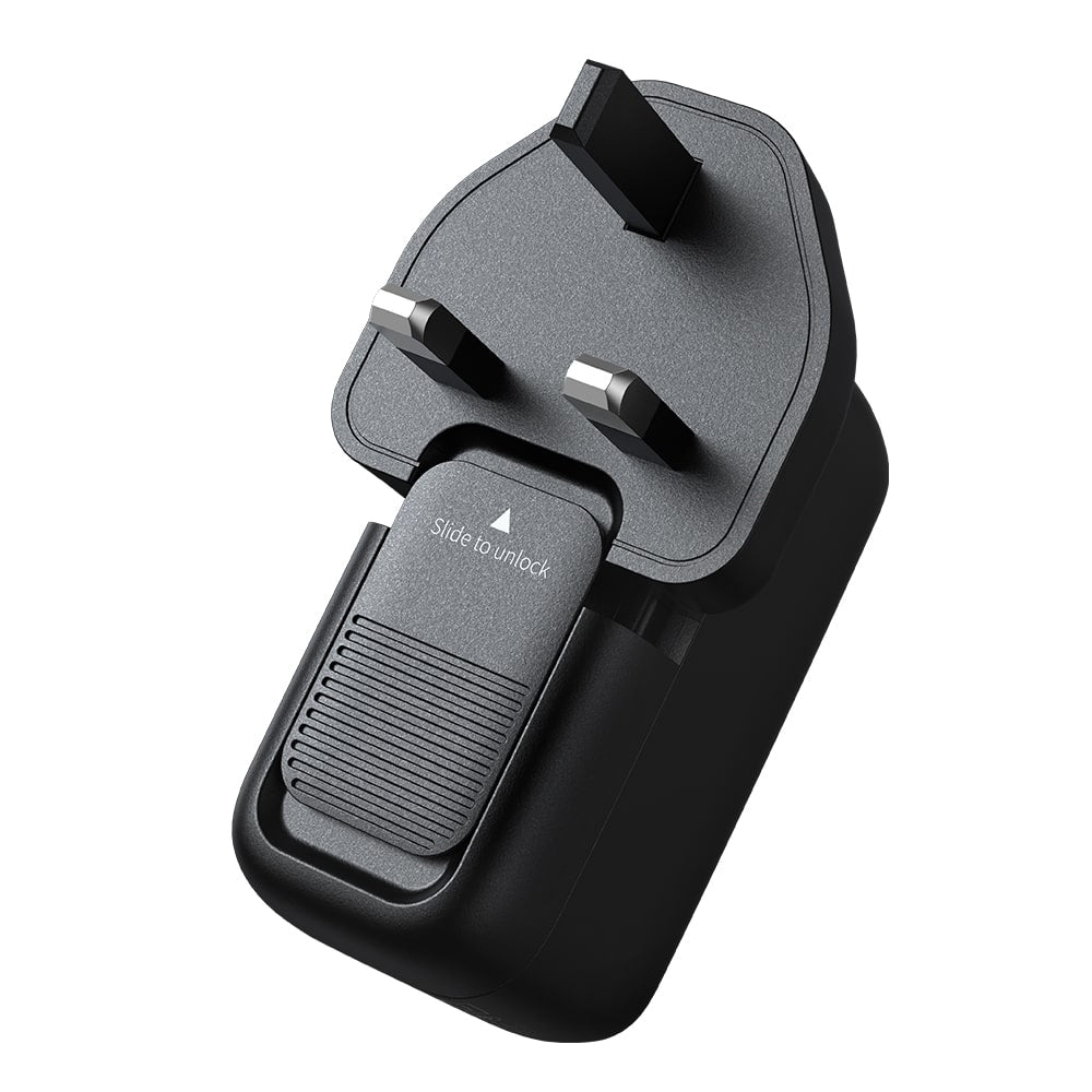 Mecha Series GaN 65W Dual Type-C + USB Mini Size Wall Charger (UK plug) Reddot winner 2021