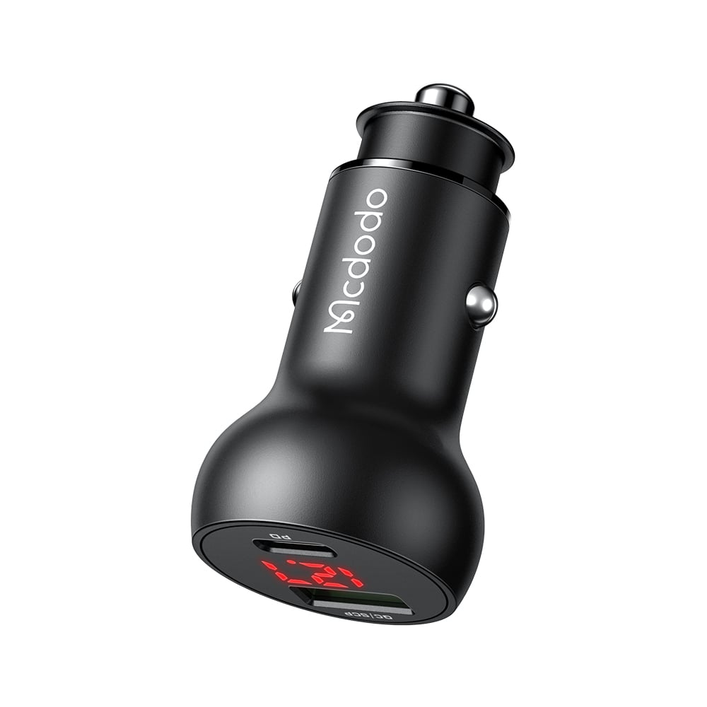 Mushrooms Series PD 45W Car Charger with Digital Display