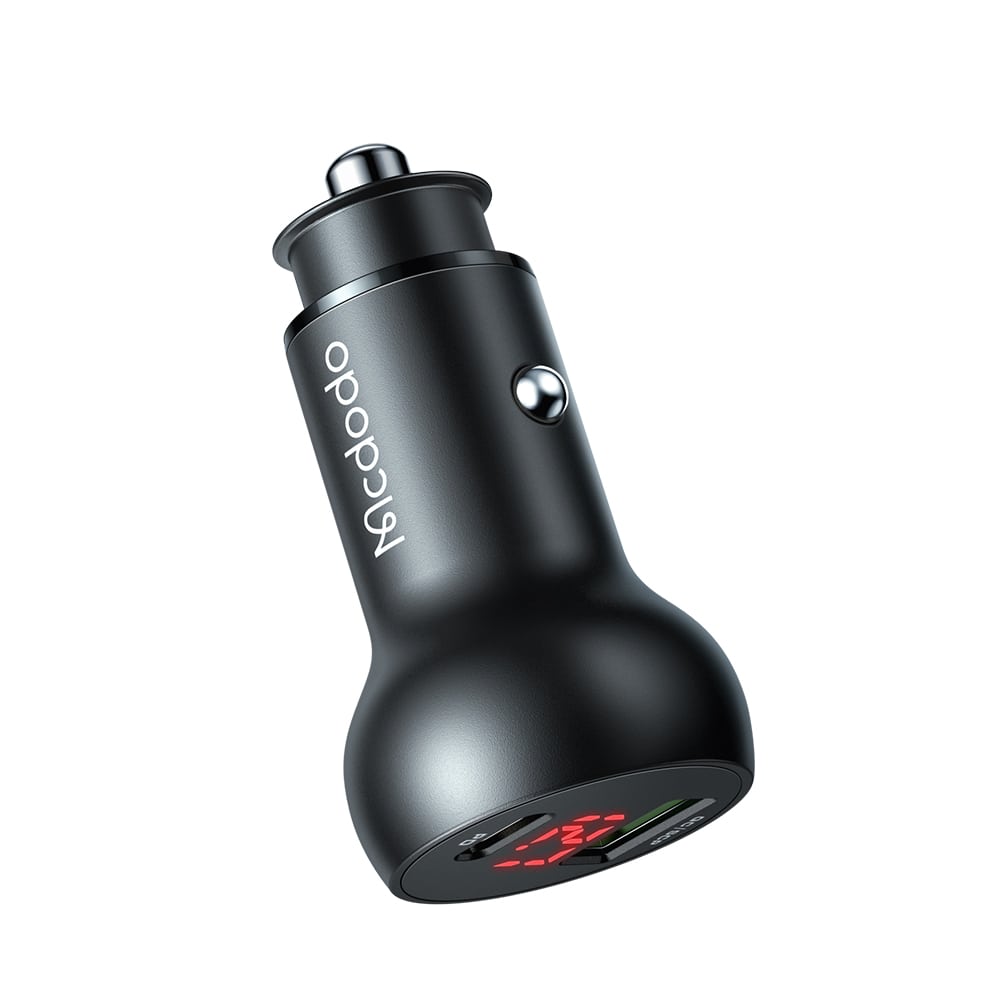 Mushrooms Series PD 45W Car Charger with Digital Display