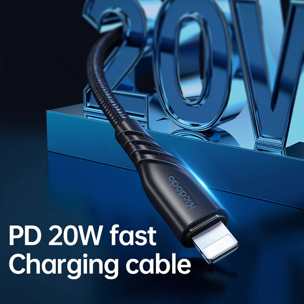 PD Type-C to Lightning Cable 1.2m (20W)