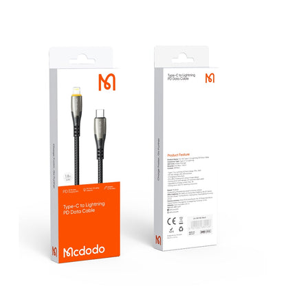 Porsche Series PD Type-c to Lightning Cable with LED 1.2m