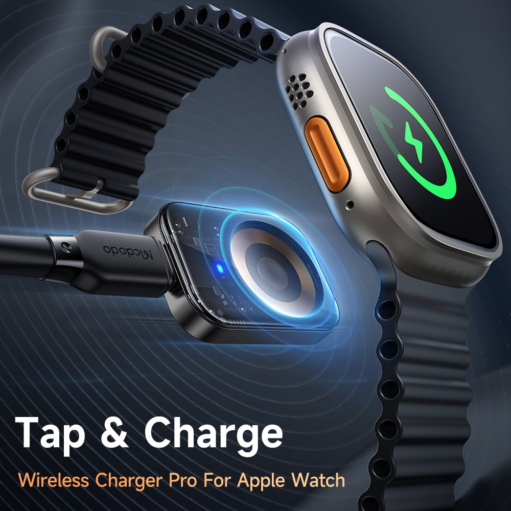 Portable Transparent Wireless Charger for Apple Watch