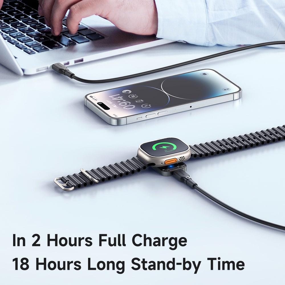 Portable Transparent Wireless Charger for Apple Watch