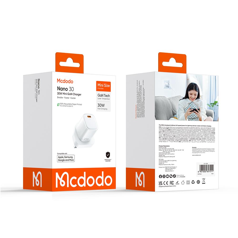 30W 1C PD Fast Charger (UK)